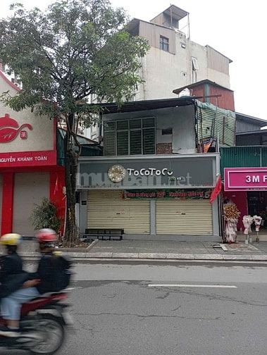 Cho thuê cửa hàng mặt đường Nguyễn Khánh Toàn-Cầu Giấy-Hà Nội.