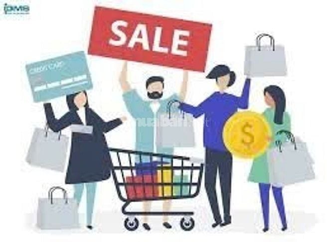 TUYỂN GẤP 2 NHÂN VIÊN BÁN HÀNG CHO ĐẠI LÝ 
