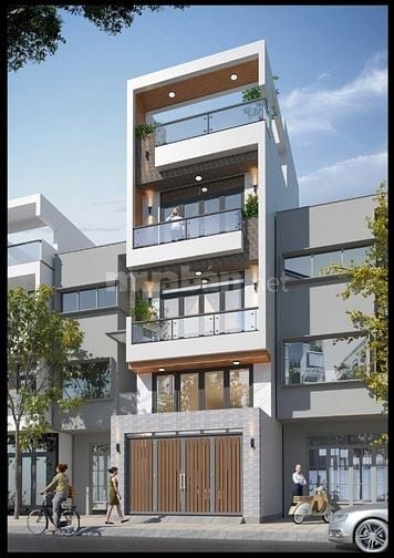 BÁN NHÀ XÃ PHƯỚC KIỂN 1 TRỆT 1 LỬNG 3 LẦU 4 PN 5 TOLET 