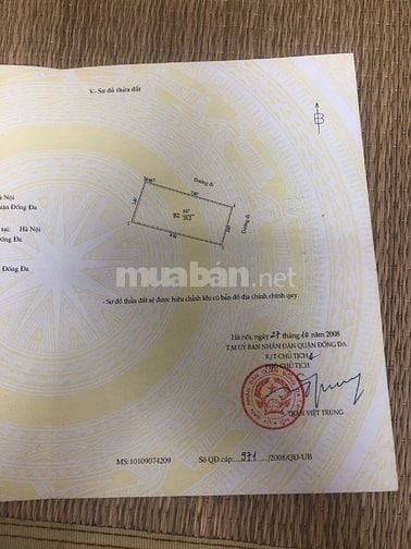 Bán nhà Văn Chương 2, hồ Linh Quang Đống Đa Hà Nội 