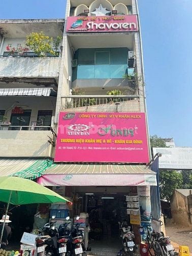 Cho thuê nhà mặt tiền 109 Trang Tử, Phường 14, Quận 5 