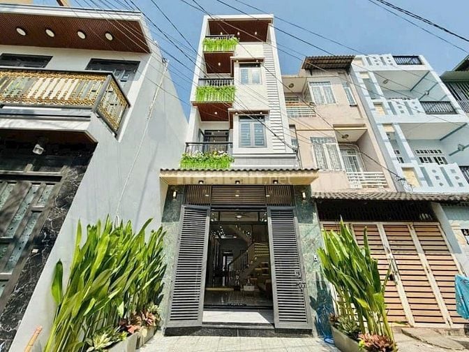 SIÊU PHẨM - Nhà 60m2 Nguyễn Hữu Cảnh, Bình Thạnh. Xây 1 trệt 3 lầu