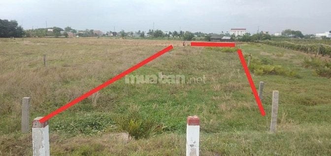 Cần bán 250m2 đất thổ cư mặt tiền đường 16m tại thị trấn Tân Trụ