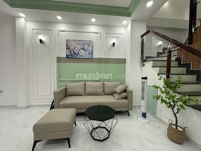 NHÀ 3 TẦNG MỚI ĐẸP HIỆN ĐẠI SANG TRỌNG đường Âu Dương Lân P3 Q8