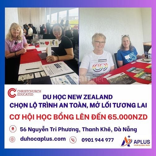 DU HỌC NEW ZEALAND CÙNG APLUS 2025