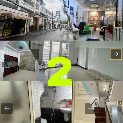 8 tỷtỷ ,bán gấp 3 căn nhà mặt tiền đắc địa tại gò vấp, kinh doanh h