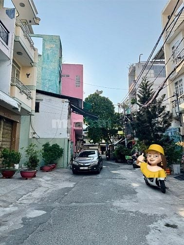NHÀ HẺM ĐƯỜNG RỘNG 12M Ô TÔ VÀO NHÀ, THÁI PHIÊN, Q.11