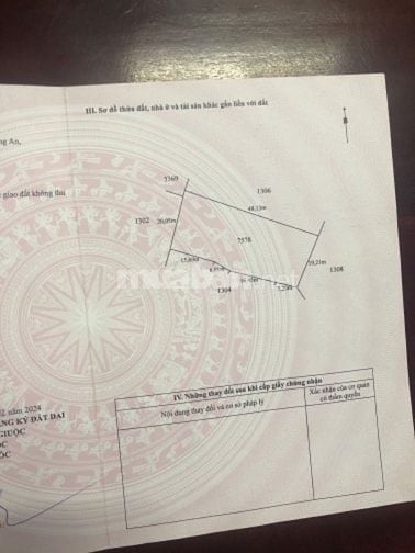 Đất vườn có sổ riêng đường bờ chùa