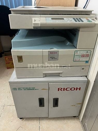 Cần bán thanh lý 1 máy photocopy Ricoh Aficio MP1900 đã qua sử dụng 