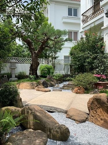 Thiết kế sân vườn biệt thự – 10 nguyên tắc vàng không thể bỏ qua
