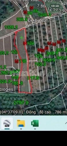 Đất nền Nà Bó 2 Mường Sang Mộc Châu Bìa HNK gần đường QL mặt tiền 13m