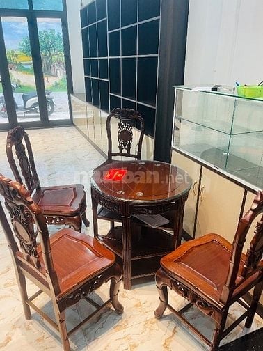 bàn ghế gỗ hương new 100% cần thanh lý gấp