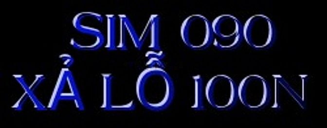 Xả lỗ 100K, sim 090 mobifone tuyển chọn