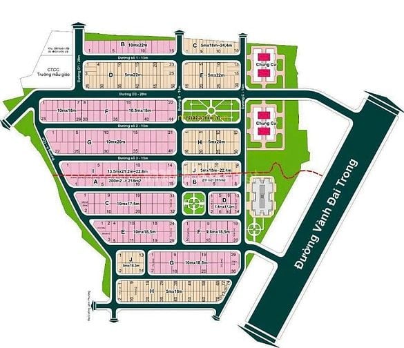 Hàng hiếm bán đất KDC Hưng Phú, vị trí đẹp đường thông 80m2 giá 1tỷ980