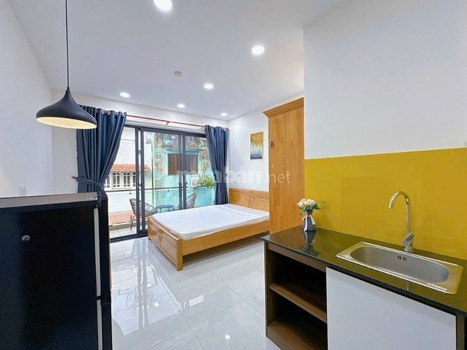  SUTUDO 1PN CÓ BAN CÔNG, 101/ NGUYỄN VĂN ĐẬU, CHỈ 7,7TR 