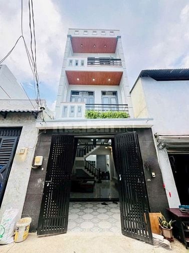 Nhà hoàn công 70m2 Huỳnh Tấn Phát, Q7 gần cầu Phú Mỹ. Xây 1 trệt 2 lầu
