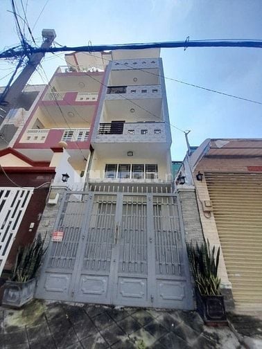 XUẤT SẮC! NHÀ MT CƯ XÁ PHÚ LÂM D P10 Q6 SÁT CHỢ HTQ (4X17) CHỈ 12,6 TỶ