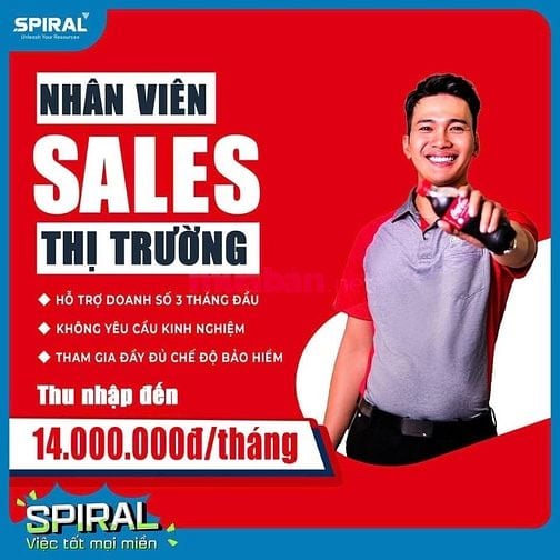 [Hà Nội] Tuyển dụng Nhân viên Sale thị trường Coca-cola
