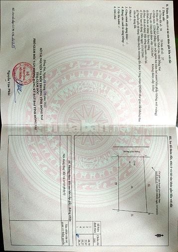 Cần bán đất xây dựng nhà nuôi chim Yến tại Hồ trị an