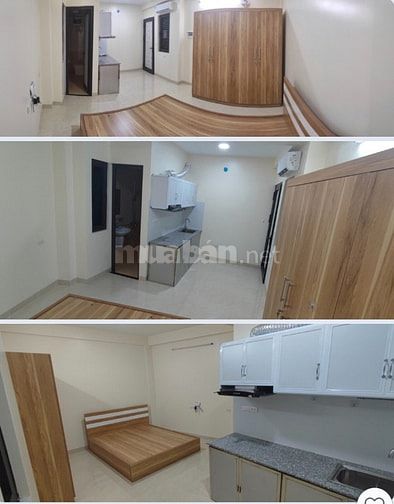 Phòng studio 23m2,Tầng 3,03 cửa sổ.Thang máy.