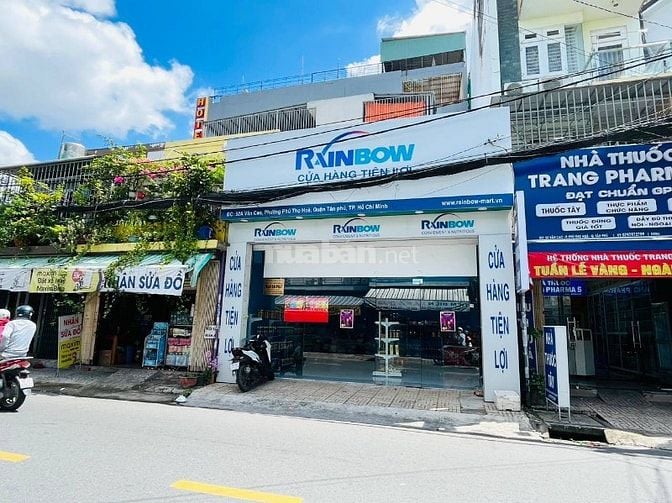 Bán nhà mặt tiền Văn Cao, quận Tân Phú dt 5,4x15m 2 lầu giá 14,5 tỷ