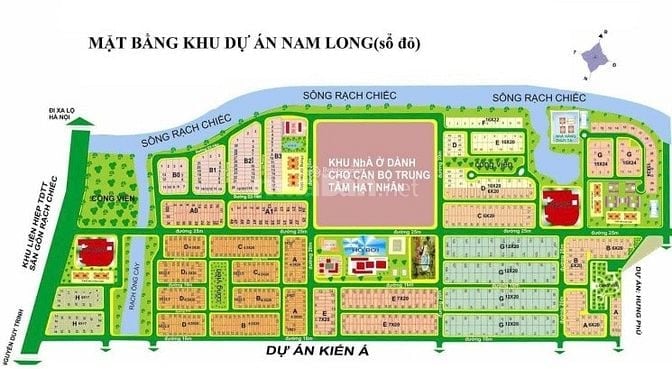 Bán nền đẹp KDC Nam Long 100m2 sổ hồng riêng giá rẻ nhất thị trường