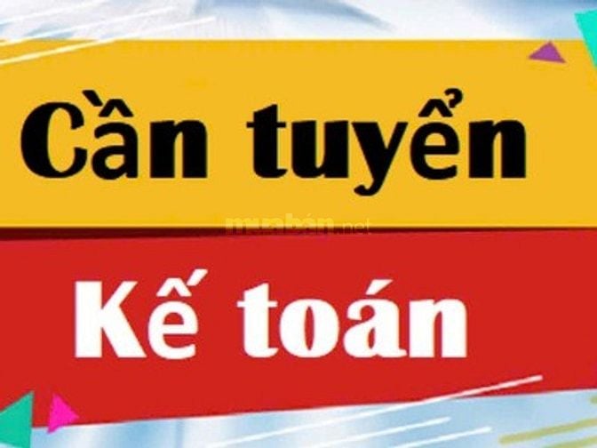 Cần Tuyển Nhân Viên Kế Toán Kho 