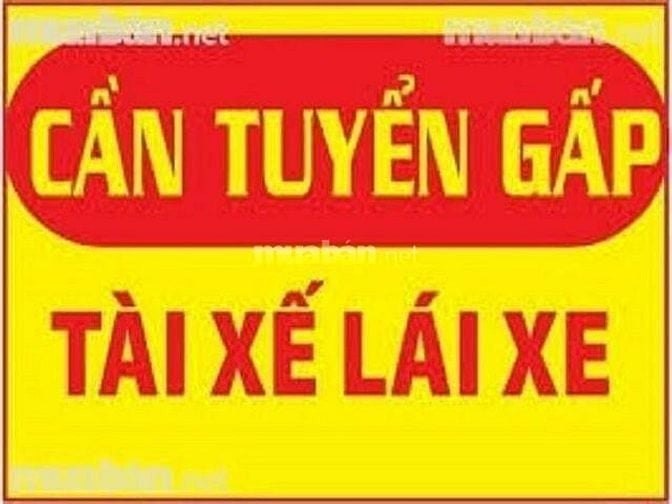 Cần tuyển tài xế xe gia đình, kinh nghiệm 5 năm. Ko vướng bận gia đình