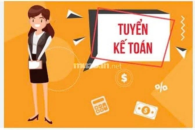 Cty cần tuyển thêm 3 nhân viên kế toán làm việc tại VP ở Q Tân Phú.