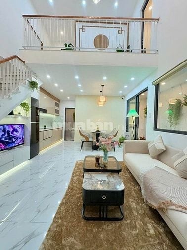 Nhà mê lửng đúc full nội thất Điện Biên Phủ, Thanh Khê, Đà Nẵng