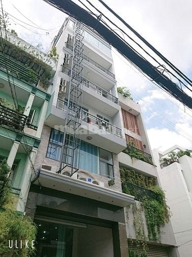 CHDV GIÁP QUẬN 1- 7 TẦNG BTCT- HXH TRÁNH- THANG MÁY- NGANG 5M- 19,x TỶ