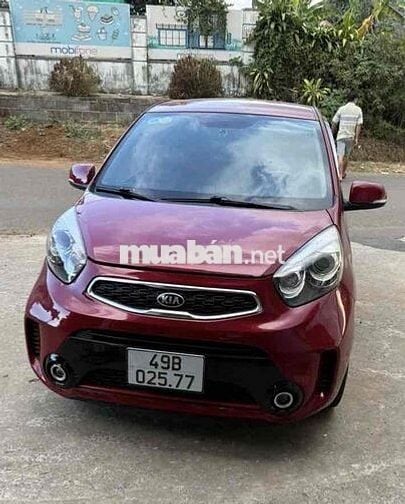 Kia Morning 2018, Màu Đỏ, Hatchback, ODO 77.000km