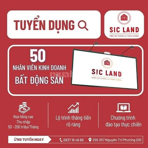 TUYỂN 50 CHUYÊN VIÊN TƯ VẤN BÁN HÀNG TẠI QUẬN 10