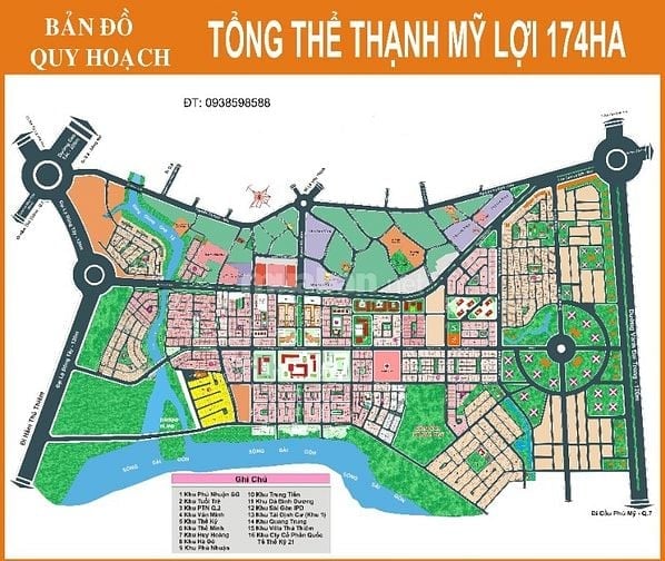Bán đất khu Thạnh Mỹ Lợi, Ngay UBND TP.Thử Đức: 5x17.5m, giá 11.7Ty