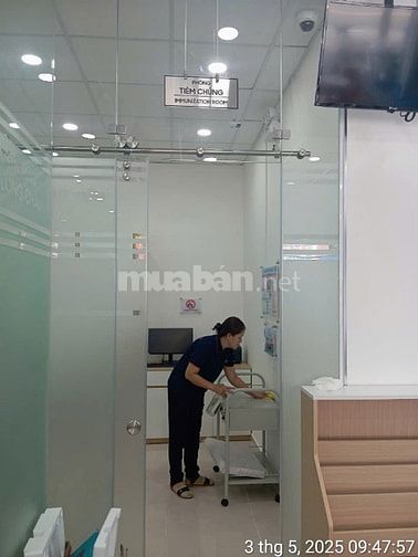 TUYỂN TẠP VỤ TẠI TIÊM CHỦNG LONG CHÂU
