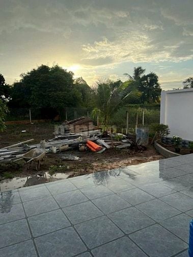 Bán nhà có vườn phía sau nhà rộng rãi 144m2 thị trấn củ chi giá 760tr