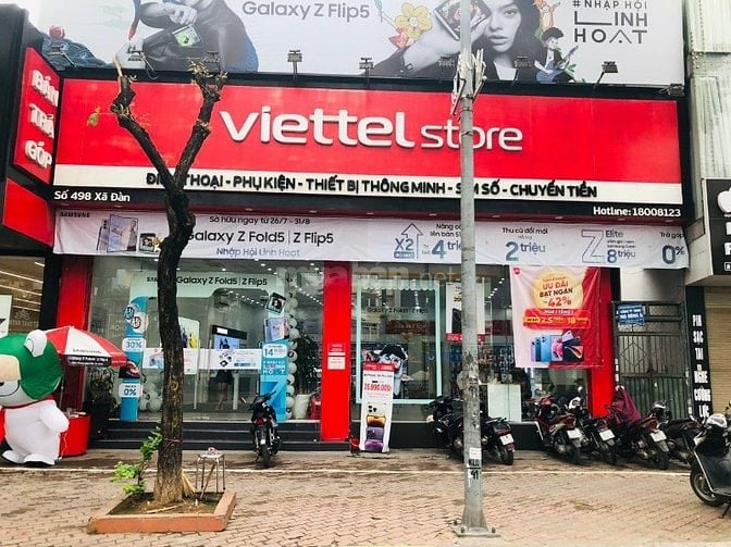 Cho thuê Mặt bằng kinh doanh phố Trung Kính, 120m thông sàn, lô góc