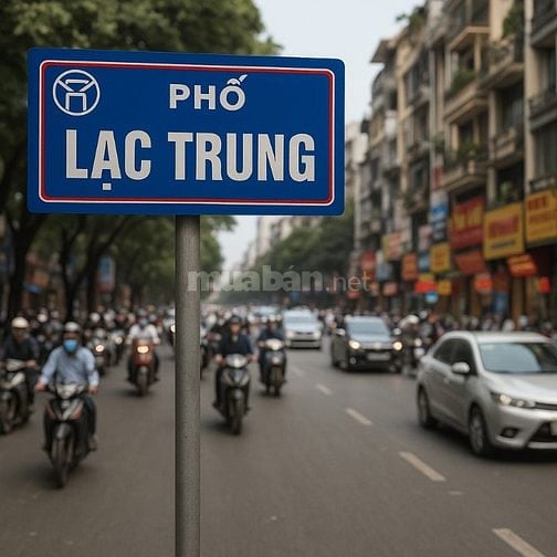BÁN NHÀ 2 MẶT NGÕ 4 TẦNG 83M2 NGÕ ÔTÔ TRÁNH-PHỐ LẠC TRUNG-HAI BÀ TRƯNG