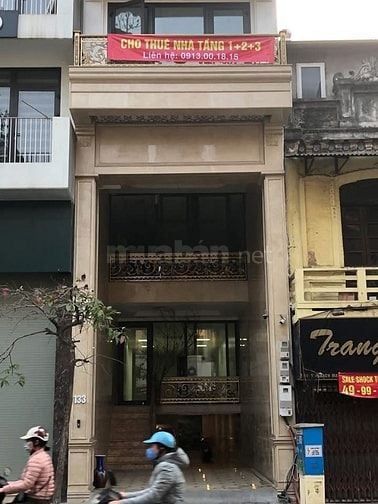 CHO THUÊ MẶT BẰNG MẶT TIỀN 133 BẠCH MAI, HAI BÀ TRƯNG