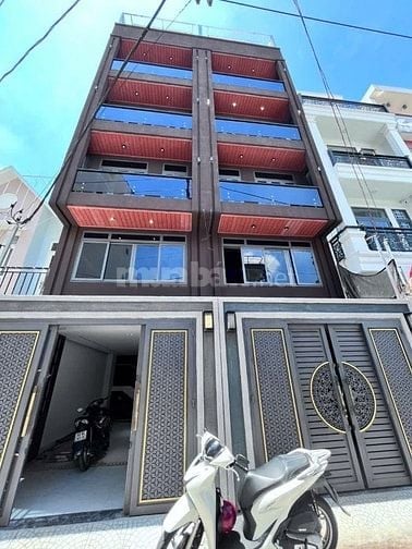 TÂN SƠN NHÌ TÂN PHÚ - GIÁP TÂN BÌNH - 71M2(4x18m) - 5 TẦNG THANG MÁY -