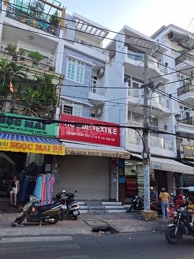 BÁN NHÀ MẶT TIỀN CHỢ VẢI (5.1m x 30.5m )- 3 LẦU – ĐƯỜNG PHÚ THỌ HOÀ, D