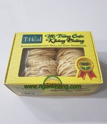 Mì trứng cuộn kháng đường T-Heal: Phù hợp với mọi đối tượng
