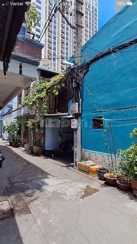 Hẻm xe hơi CMT8 Ngang 10m 2 Tầng ngay chung cư Hà Đô,khu kinh doanh 