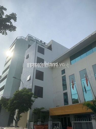 Bán tòa nhà VPQ1,  MT Hồ Hảo Hớn, 1 hầm + 6 tầng, DT đất 198.6m2