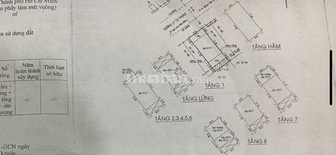 Tòa nhà khách sạn 289 Lý Tự Trọng, P.BT Quận 1, Hầm 10, 46 phòng
