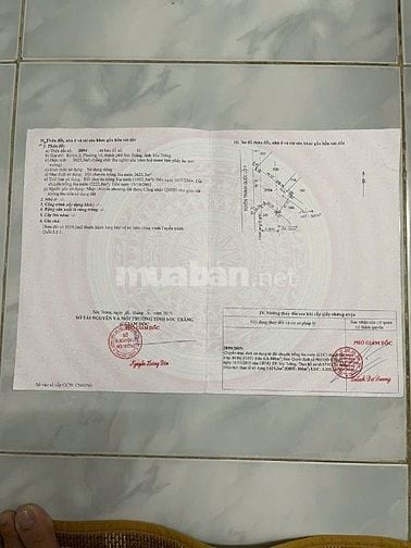 Đất mặt tiền đường Tránh Thành phố Sóc Trăng ( có thổ cư)