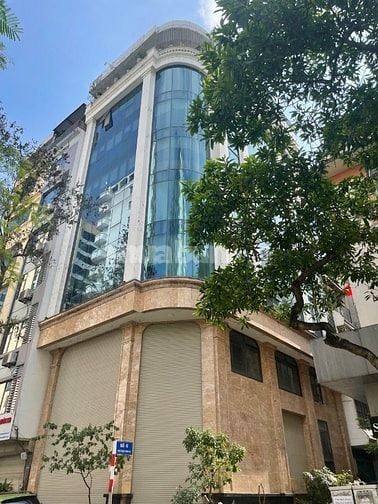 Cho thuê tòa nhà 45 Phạm Tuấn Tài: 160m2, 1 hầm, 8 tầng