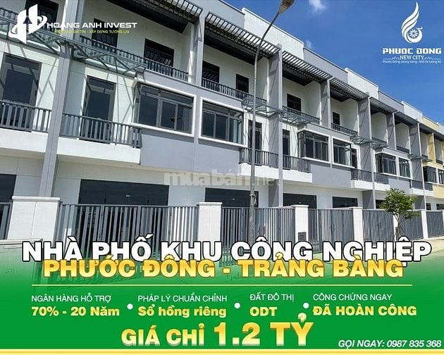 Đầu tư nhà KCN Phước Đông New City - Sinh lời 6-8% năm