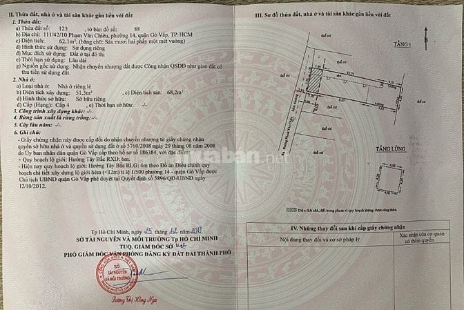Hẽm 111/42/.. Phạm Văn Chiêu, f14, Gò Vấp