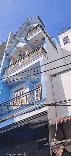 Nhà hẻm 730/ Hương Lộ 2, Bình Trị Đông A, Bình Tân, 4x14, 3 lầu + ST, 